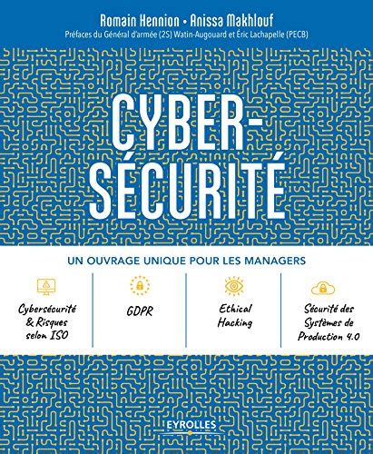 Cybersécurité: Un ouvrage unique pour les managers (EYROLLES)